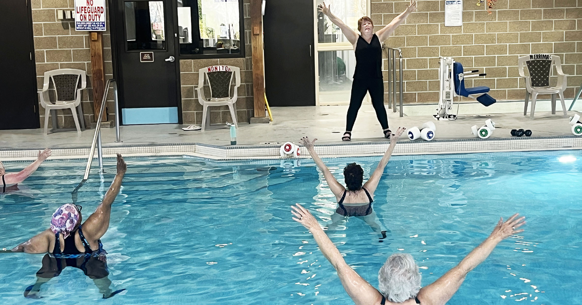 Marie's aquacize class
