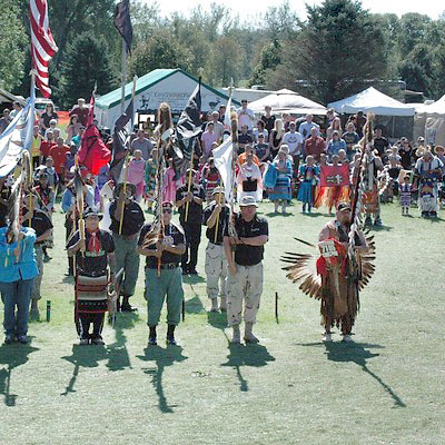 Ceremony at a pow wow