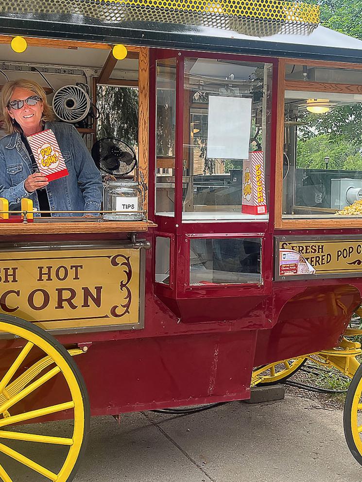 Popcorn Wagon volunteers 2025