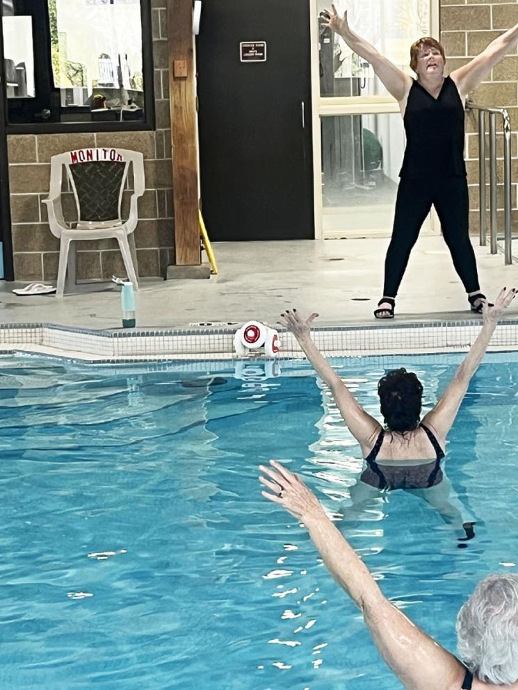 Aquasize class with Marie