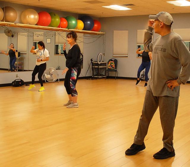 Zumba class