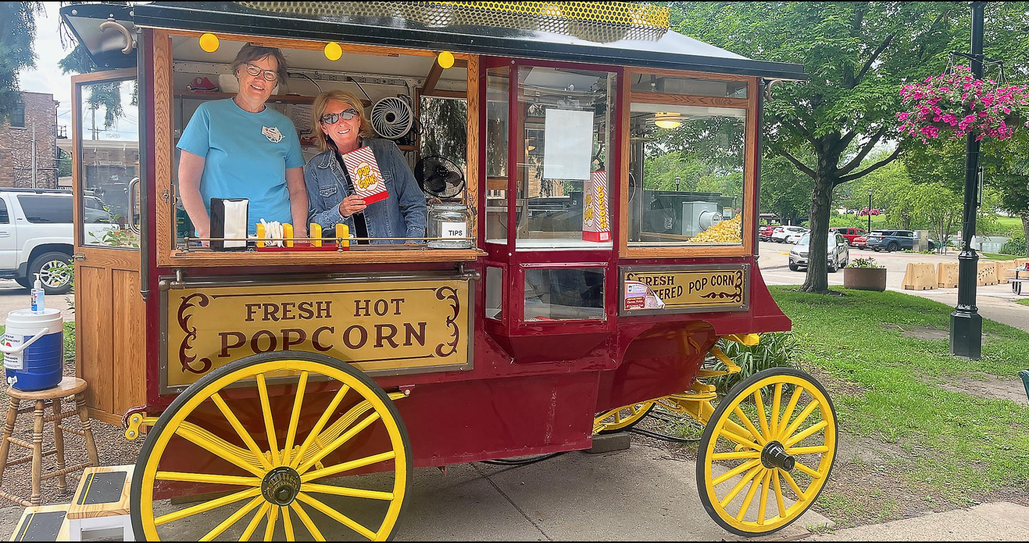 Popcorn Wagon volunteers 2025
